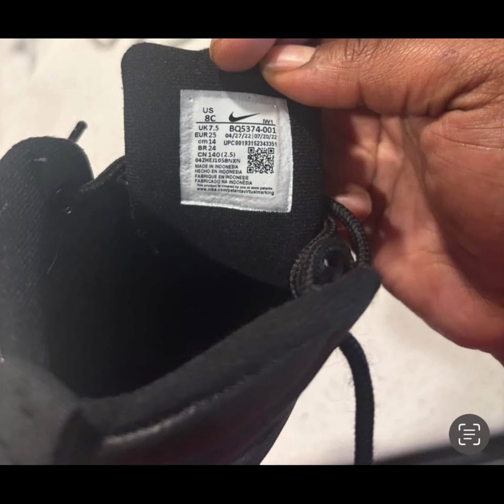 Nike Manoa Toddler 8C Boots